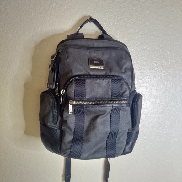 Tumi Nathan Alpha Bravo Backpack with 15" Laptop Compartment - Picture 1 of 9